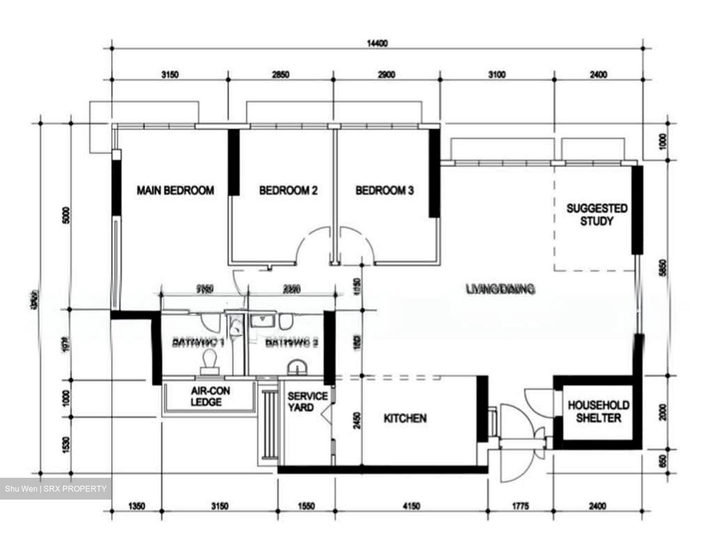 Blk 110A Alkaff Oasis (Toa Payoh), HDB 5 Rooms #613791821